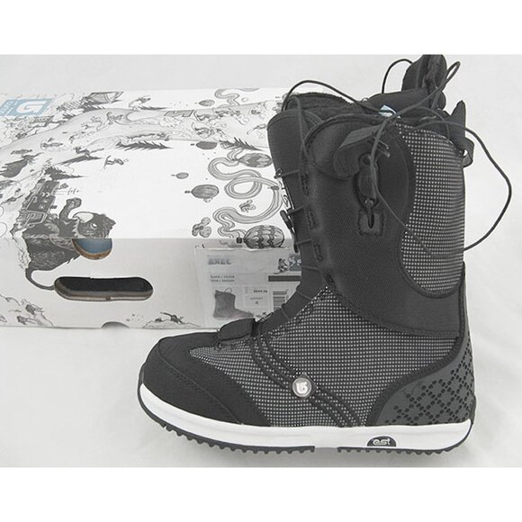 NEW $280 Burton Axel Womens Snowboard Boots!  Black  Size 5  Euro 35 - Picture 1 of 1